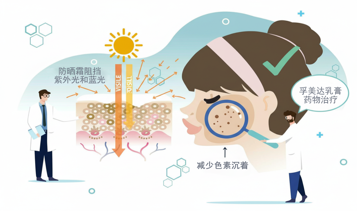 黃褐斑治療時必須用什么樣的防曬霜？